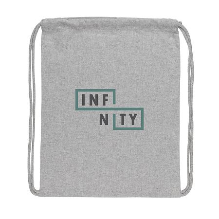 Рюкзак на шнурке Impact из переработанного хлопка AWARE™, 145 г