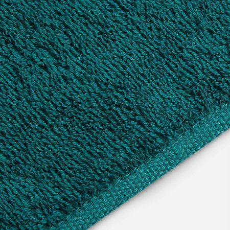 Полотенце махровое Hoya, большое, темно-бирюзовое