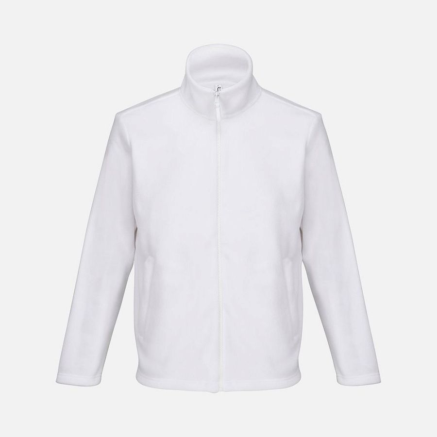 Куртка флисовая унисекс Nitro, белая, размер 4XL