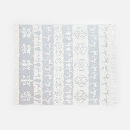 Плед «Скандинавия», серый