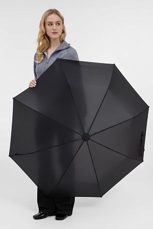 Складной зонт U.090, черный
