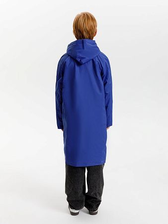 Дождевик детский RainDrop Kids, ярко-синий, размер 10 лет (130-140 см)