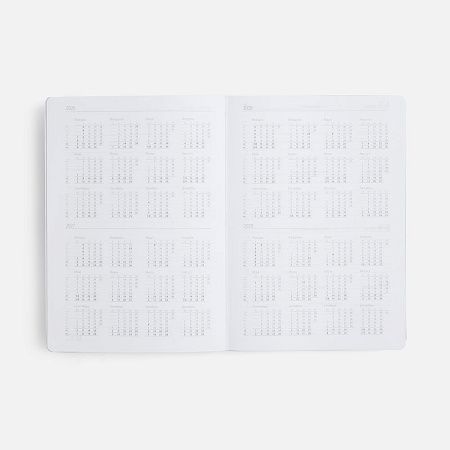 Ежедневник Must Metal, датированный, серый