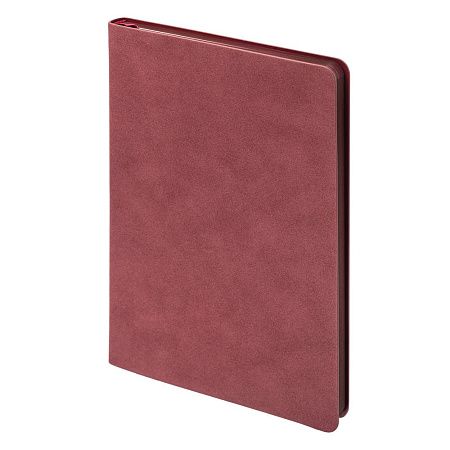 Ежедневник Flexy Nuba А5, бордовый, недатированный, в гибкой обложке