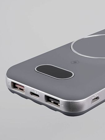 Внешний аккумулятор Omni Pro 10000 мАч, серый