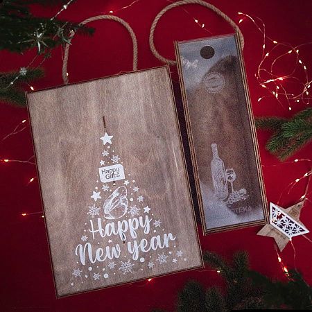 Ящик подарочный WINOTERRA размер 36 х 24,5 х 11 см