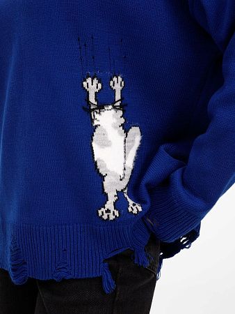 Джемпер Sharpick, темно-синий (кобальт), размер S/M