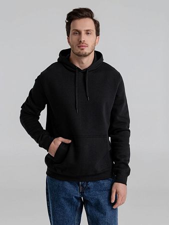 Толстовка с капюшоном Slam 320, черная, размер XXL