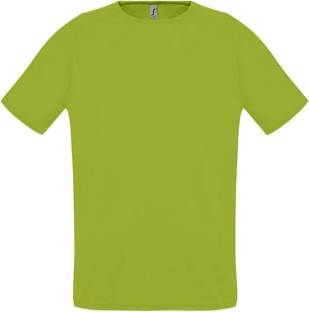 Футболка унисекс Sporty 140, зеленое яблоко, размер S