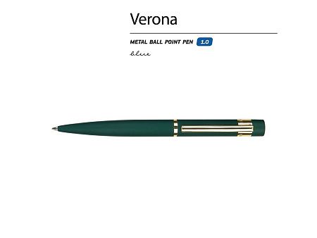 Ручка металлическая шариковая «Verona», софт-тач