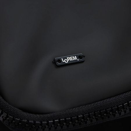 Шильдик металлический Alfa Liten, черный