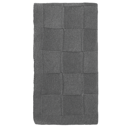 Плед Cella вязаный, серый (без подарочной коробки)