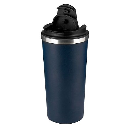 Термокружка вакуумная Палермо (Palermo), синяя