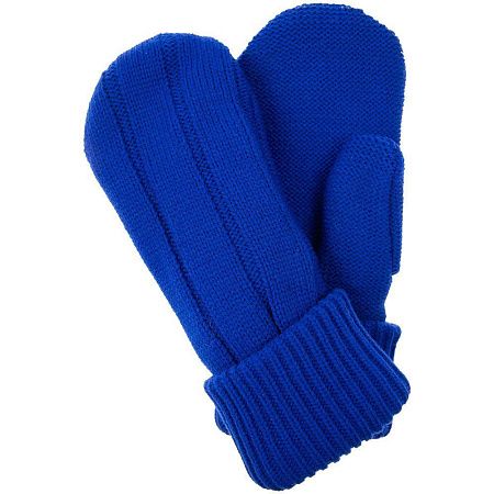 Варежки Knit Beat, синие, размер S/M