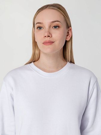 Толстовка Unit Toima Heavy, белая, размер 4XL