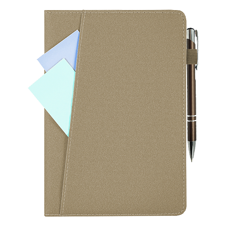 Ежедневник Smart Napoli Fusion А5, бежевый, недатированный, в твердой обложке с поролоном