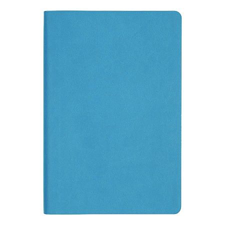 Ежедневник Flexy Latte Color Print Sample Lamyra Food А5, голубой, недатированный, в гибкой обложке