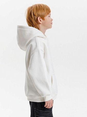 Худи детское оверсайз Junipero, молочное (белое), размер 6 лет (106-116 см)