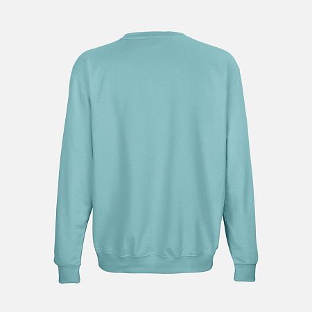 Свитшот унисекс Columbia, голубой (морская волна), размер M