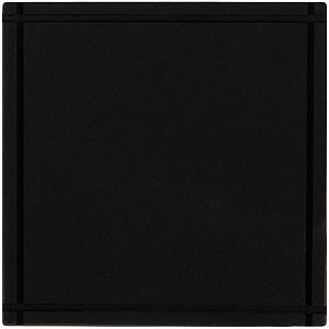 Лейбл из ПВХ Dzeta, L, черный