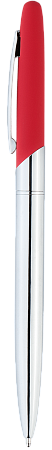 Ручка ARIS SOFT MIRROR Красная 3066.03