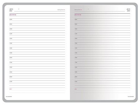 Ежедневник недатированный А5+ «Россия. Флаг»