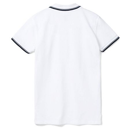 Рубашка поло женская Practice Women 270, белая с темно-синим, размер S