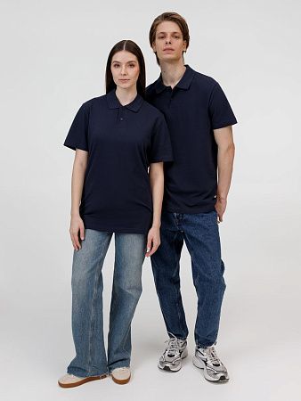 Рубашка поло унисекс Pulse, кобальт (темно-синяя), размер L