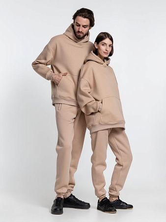 Худи Kulonga Oversize, бежевое, размер XS/S