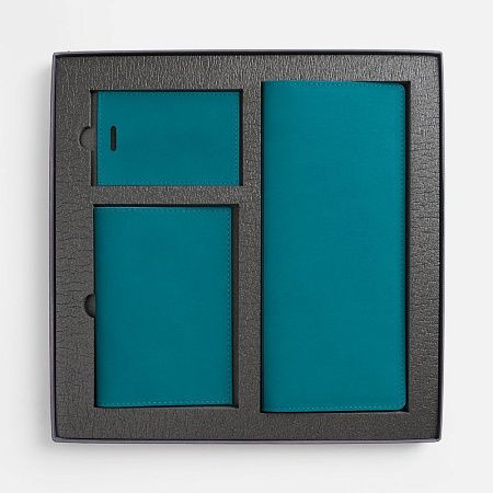 Набор Nubuk Trio, бирюзовый