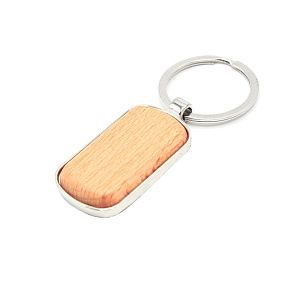 Брелок Woody E(эллипс), натуральный