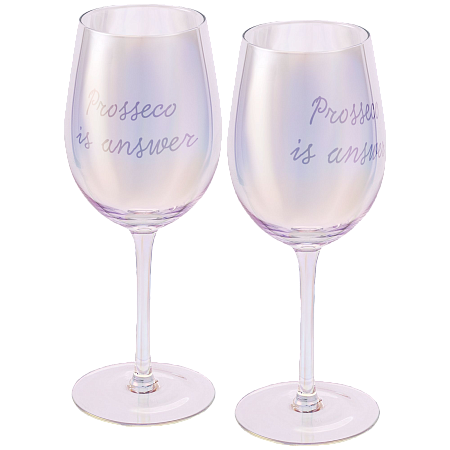 Подарочный набор "Поцелуй Авроры": набор бокалов, чехол для пропуска, бальзам