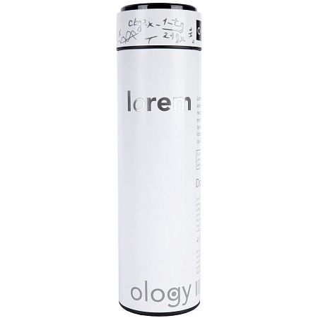 Смарт-бутылка с заменяемой батарейкой Long Therm, белая