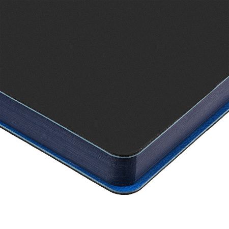 Ежедневник Flexpen Black, недатированный, черный с бирюзовым