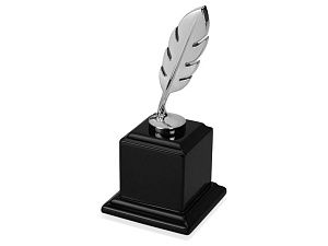 Награда «Перо», цвет: серебристый, черный