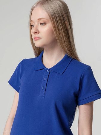 Рубашка поло женская Virma Lady, ярко-синяя, размер M