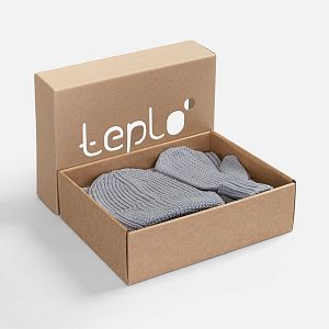 Набор Nordkyn Full Set с шарфом, бежевый