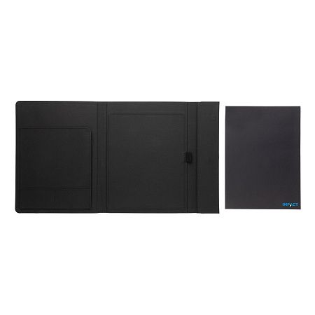 Органайзер Impact из rPET Aware™ с магнитной застежкой, А4