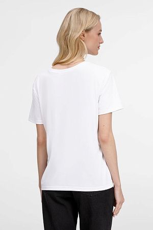 Футболка унисекс Senti, белая, размер M