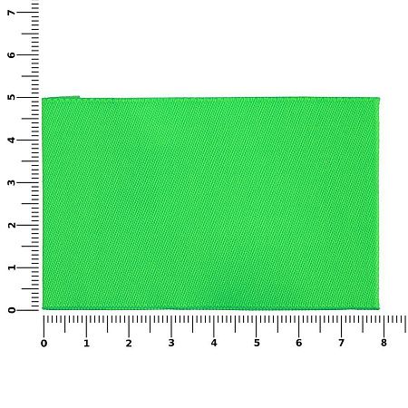 Лейбл тканевый Epsilon, XL, зеленый неон