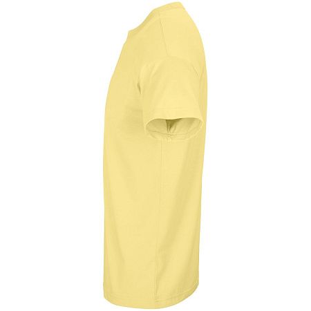 Футболка оверсайз мужская Boxy Men, светло-желтая, размер S