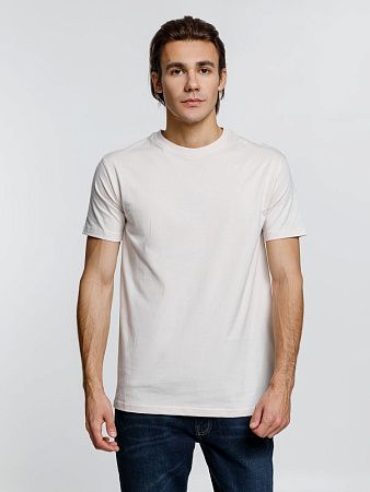 Футболка унисекс T-Bolka 160, молочно-белая, размер M