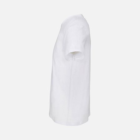 Футболка унисекс Regent с V-образным вырезом, белая, размер 3XL