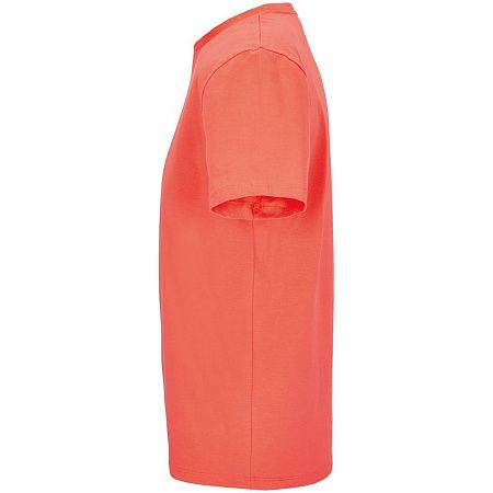 Футболка унисекс Legend, оранжевая (коралловая), размер L