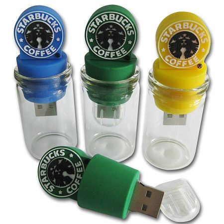 Флешки "Пробка в стекле"