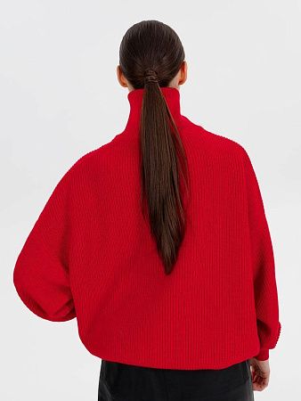 Джемпер Siluetti Birne, красный, размер L/XL