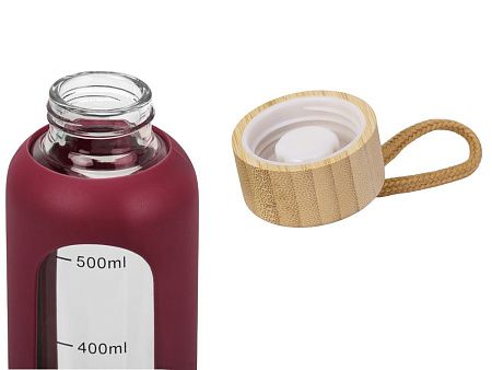 Бутылка из боросиликатного стекла «Hangy», 550 мл