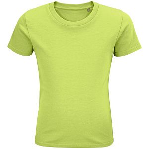 Футболка детская Pioneer Kids, зеленое яблоко под нанесение