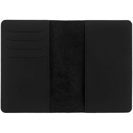 Обложка для паспорта Alaska, черная