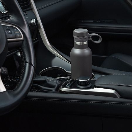 Термобутылка вакуумная герметичная Модена (Modena), серая